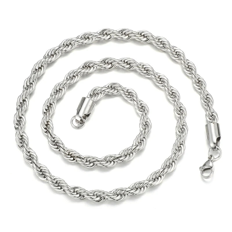 Rope Chain in 14k Gold