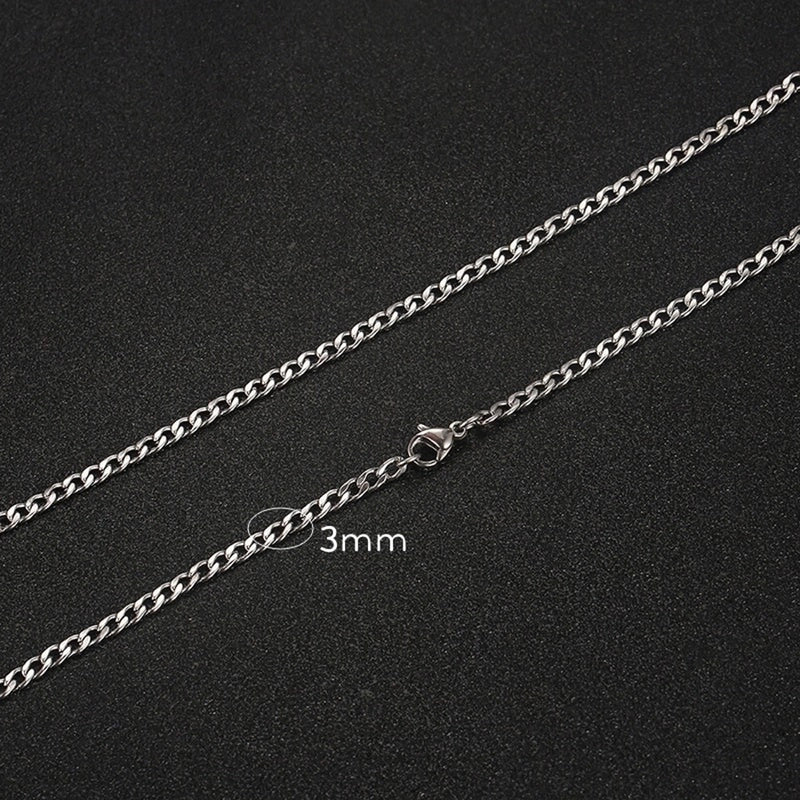 Silver Micro Cuban Link