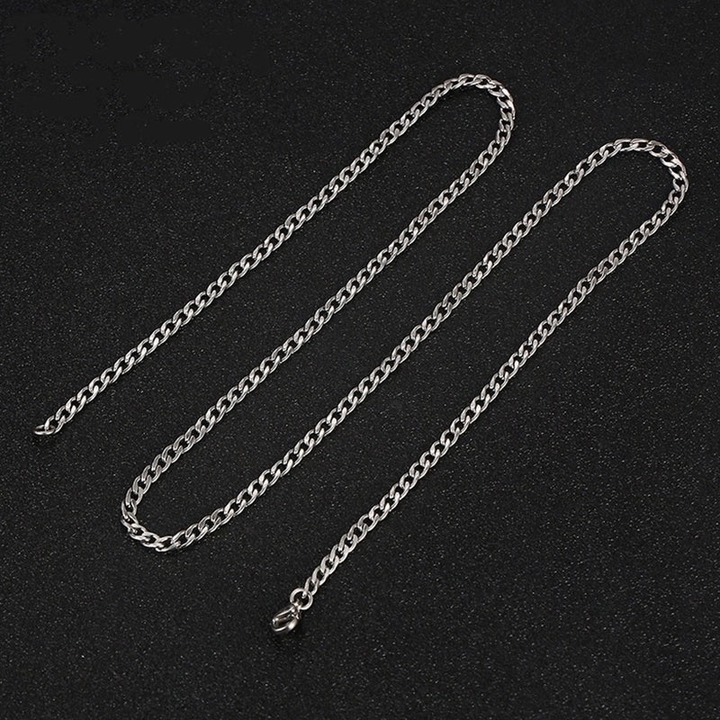Silver Micro Cuban Link