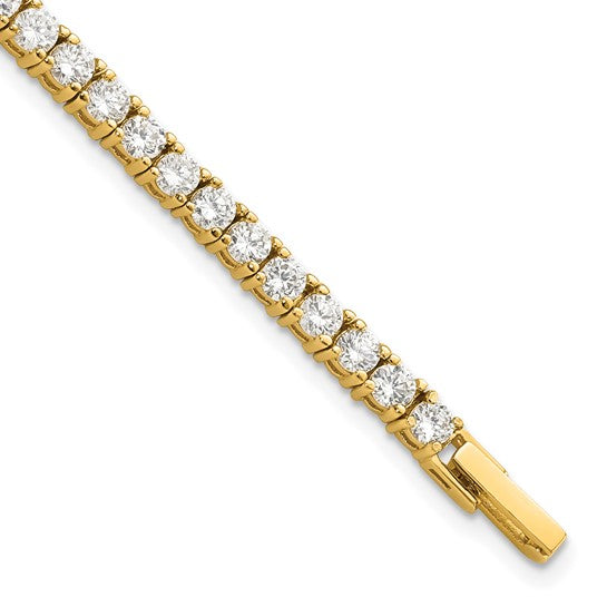Gold Tennis Bracelet