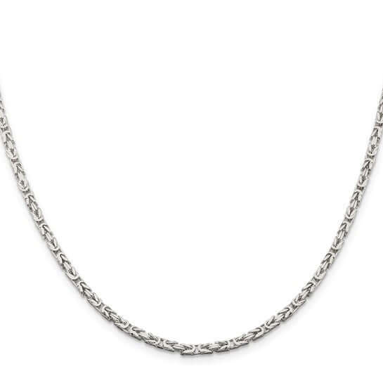 Sterling Silver Byzantine Chain