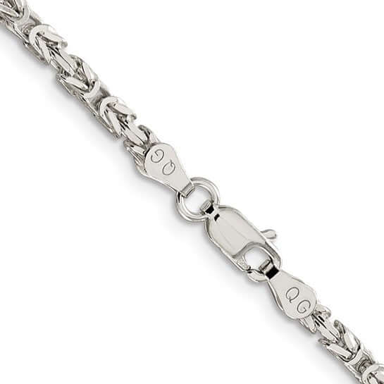 Sterling Silver Byzantine Chain
