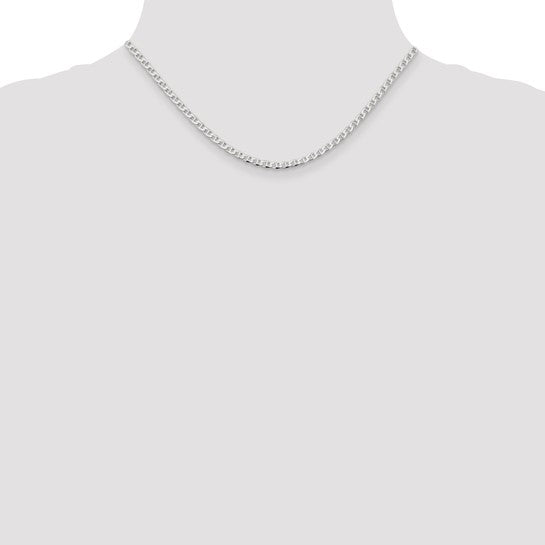 Sterling Silver Flat Anchor Curb Chain