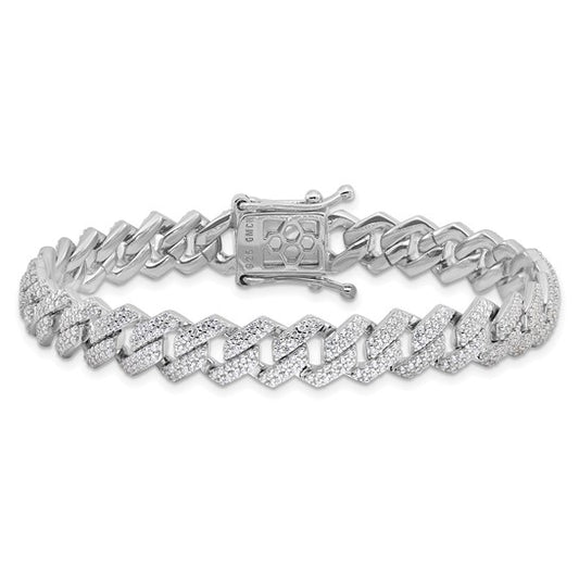 Sterling Silver Monaco Link Bracelet