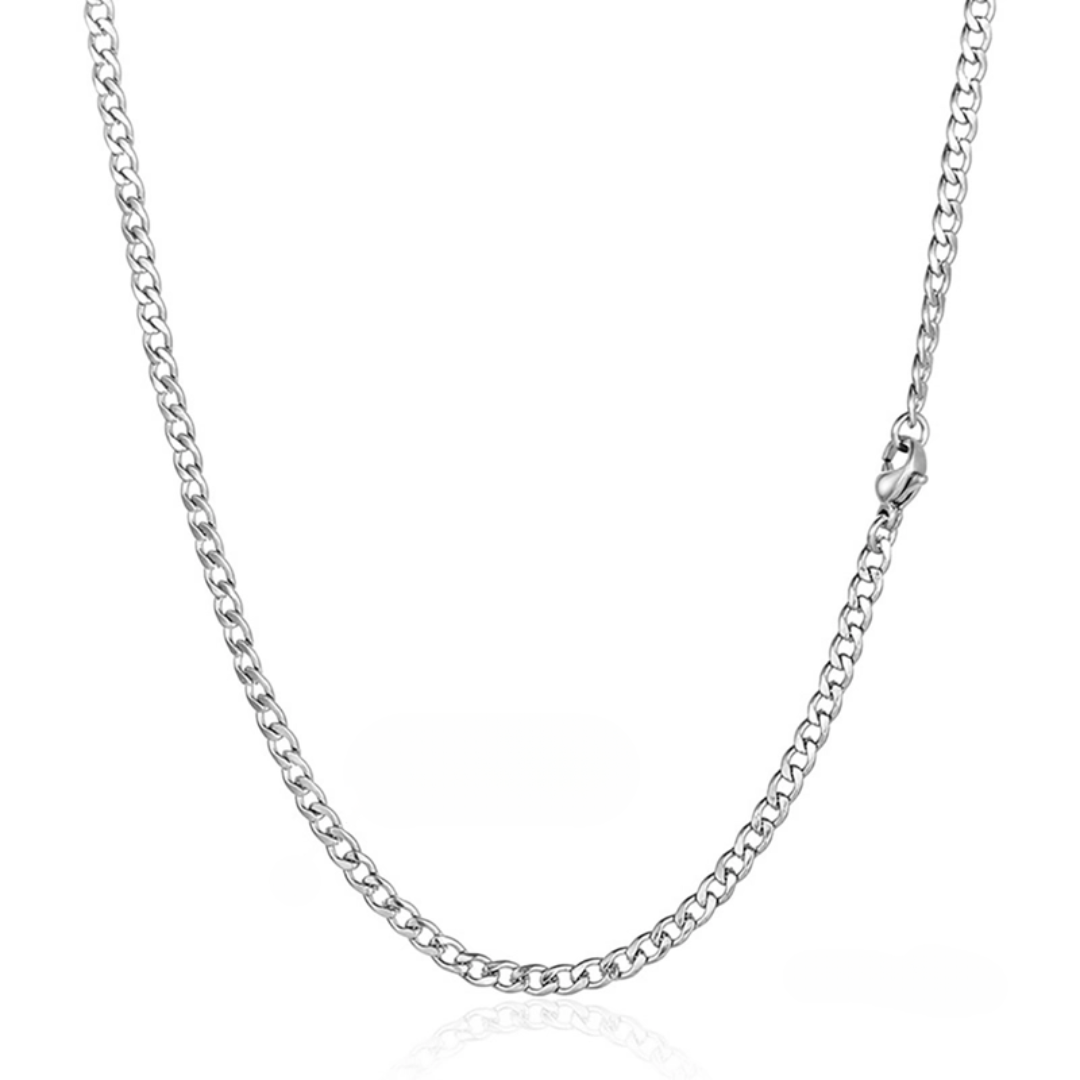 Silver Micro Cuban Link