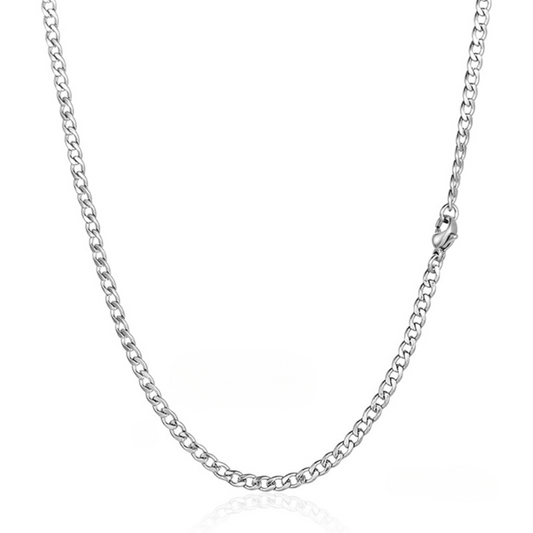 Silver Micro Cuban Link