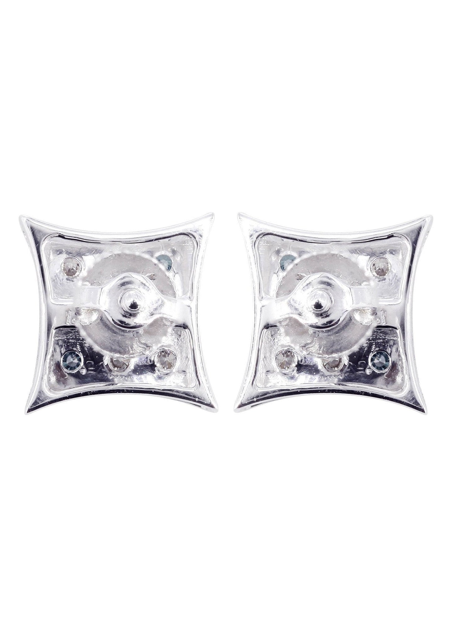Diamond Earrings For Men | 0.22 Carats 14K White Gold