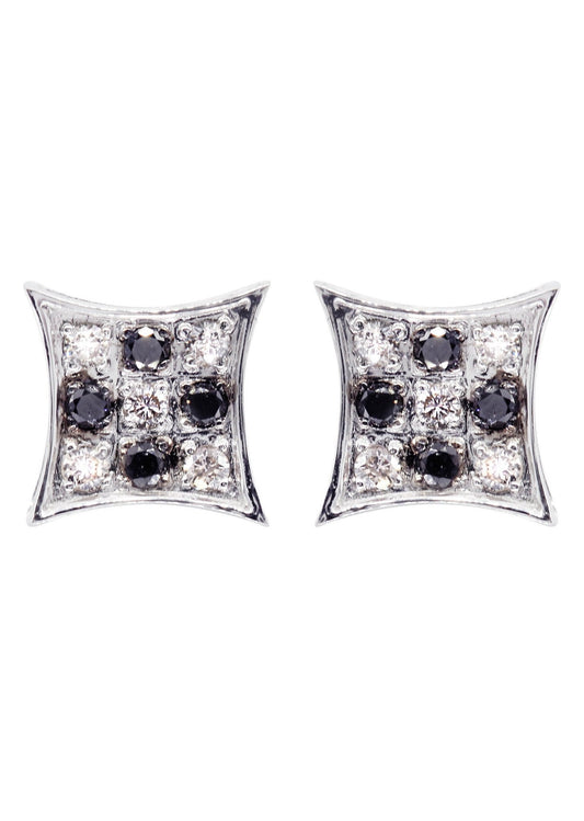 Diamond Earrings For Men | 0.2 Carats 14K White Gold