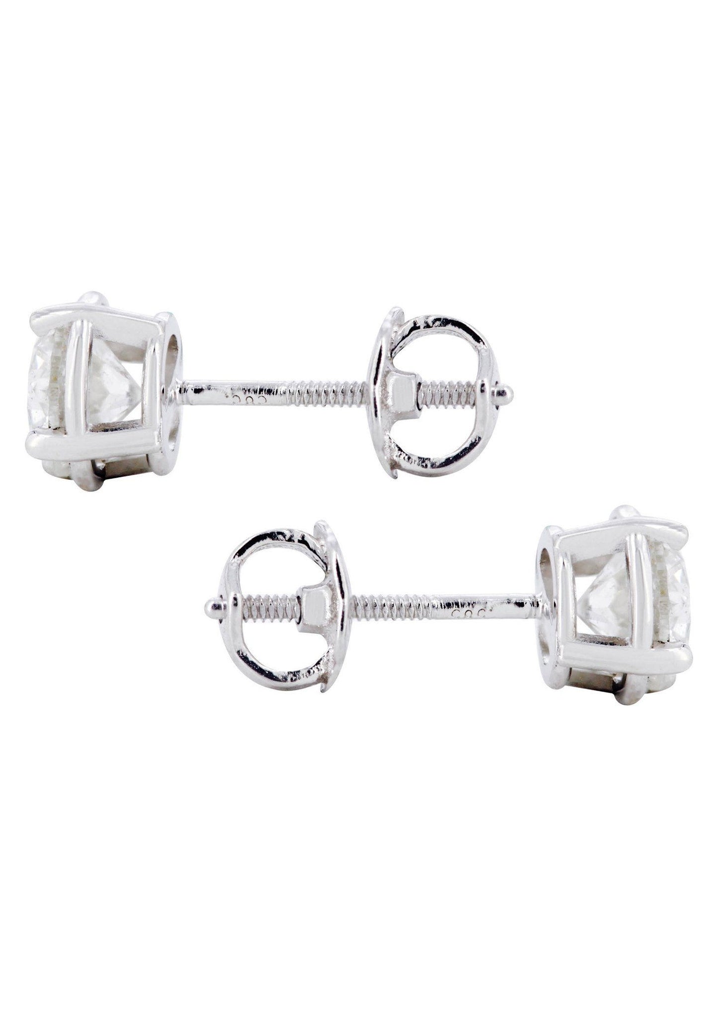 Round Diamond Stud Earrings | 1.1 Carats