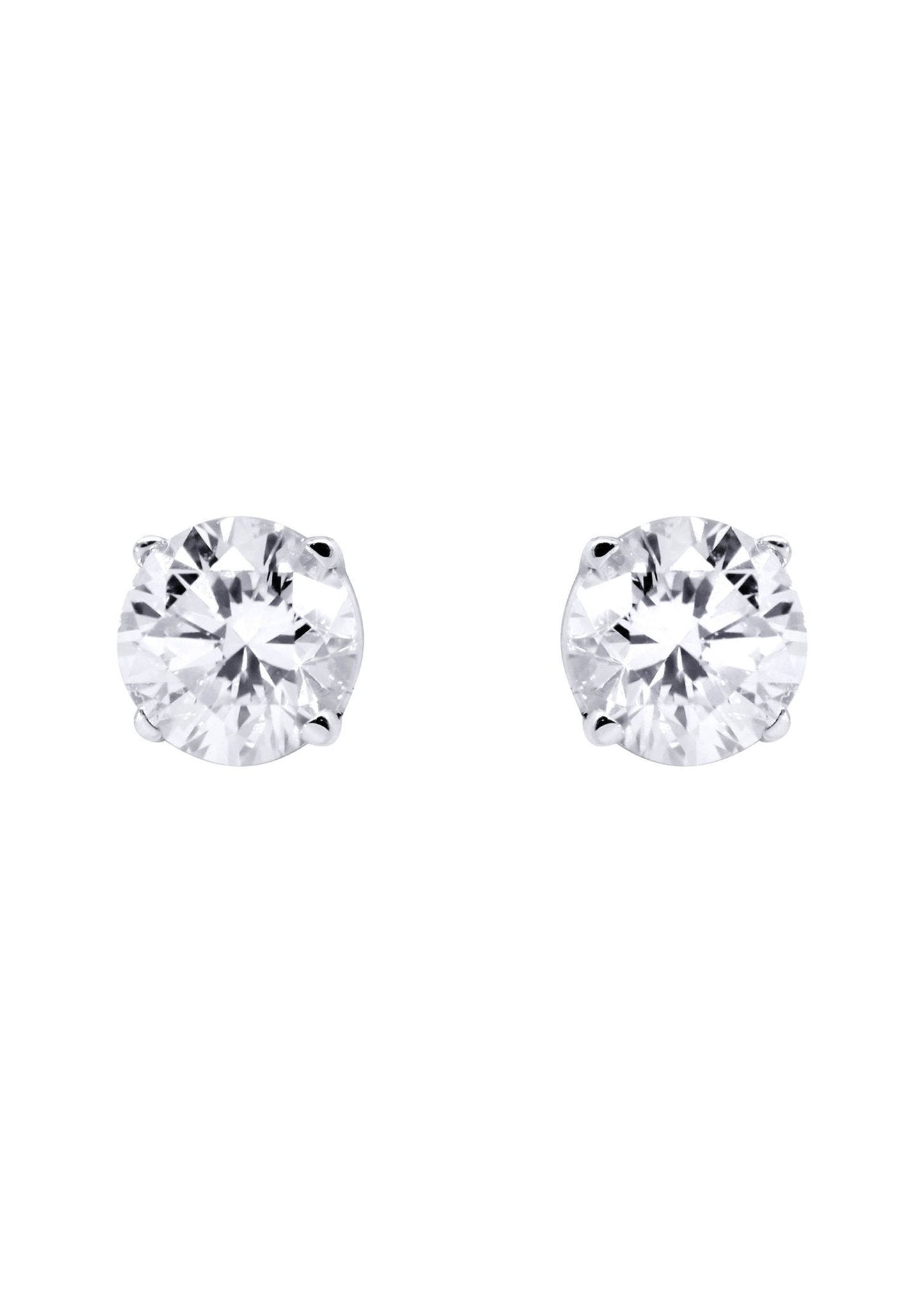 Round Diamond Stud Earrings | 0.3 Carats