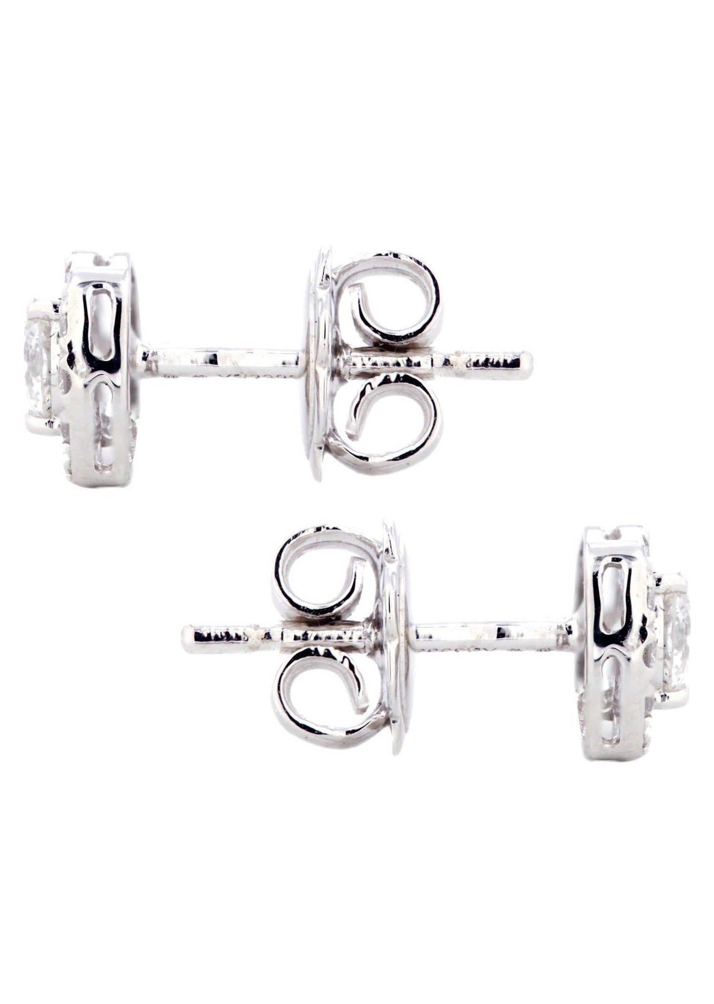 Round Diamond Stud Earrings | 0.49 Carats