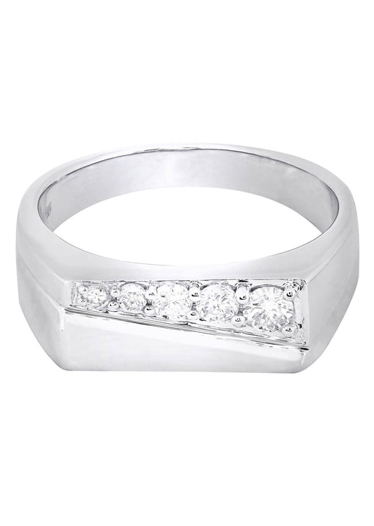 Mens Diamond Ring| 0.41 Carats| 8.57 Grams