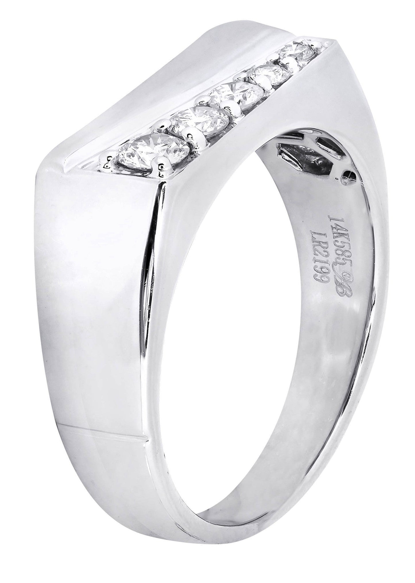 Mens Diamond Ring| 0.41 Carats| 8.57 Grams