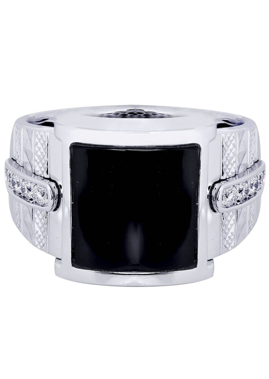 Mens Diamond Ring| 0.21 Carats| 15.67 Grams