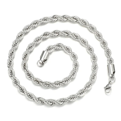 Rope Chain in 14k Gold