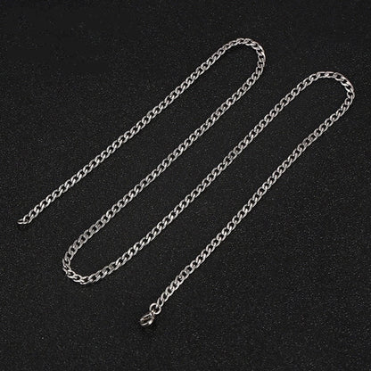 Silver Micro Cuban Link