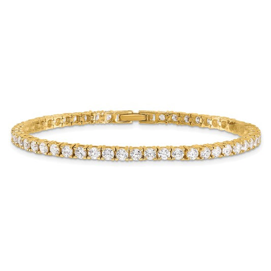 Gold Tennis Bracelet