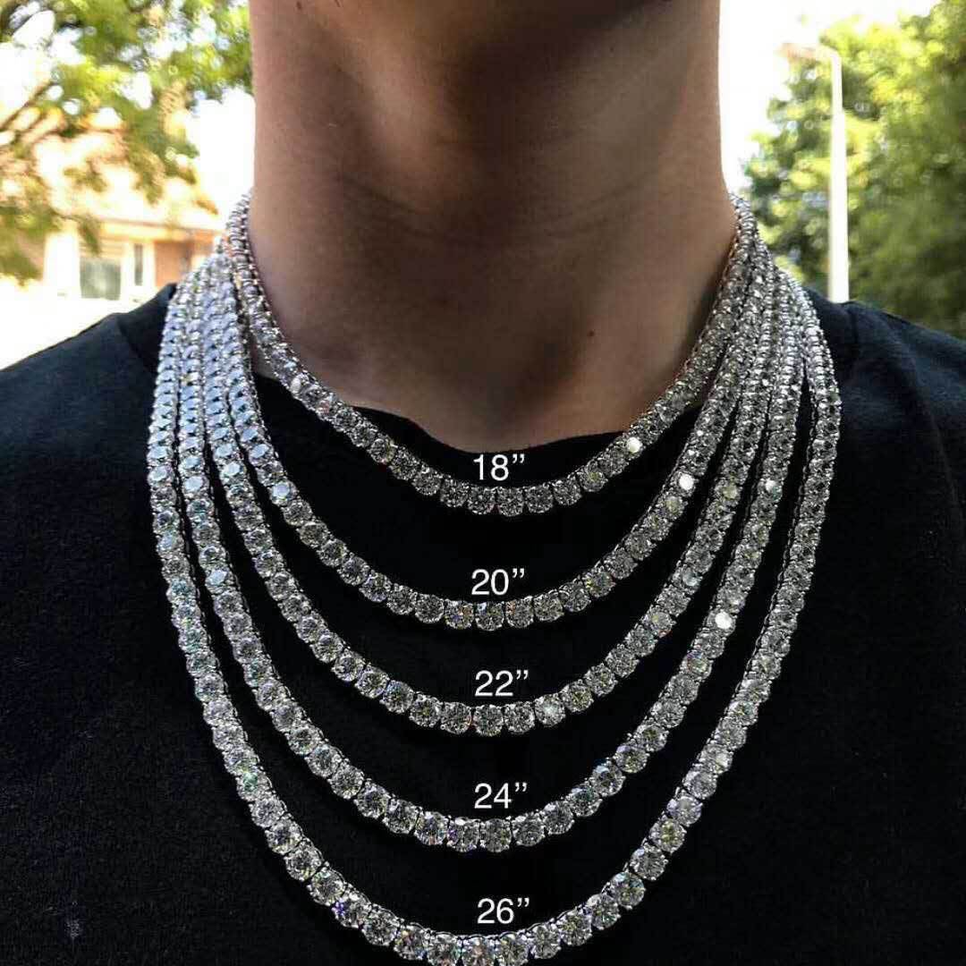 Tennis Chain in 14k Gold