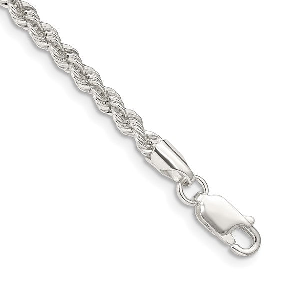 Sterling Silver Rope Bracelet