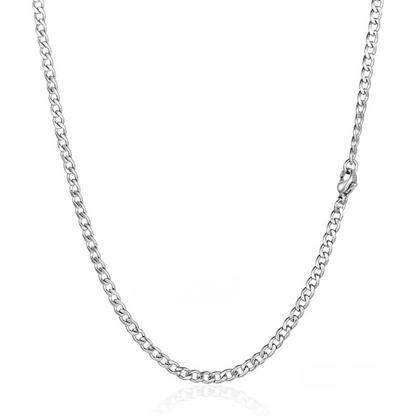 Silver Micro Cuban Link