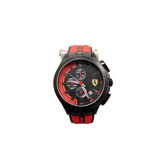 Leather Ferrari Watch