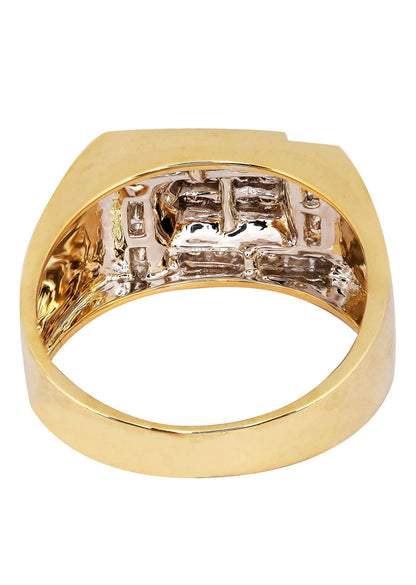 Mens Diamond Pinky Ring