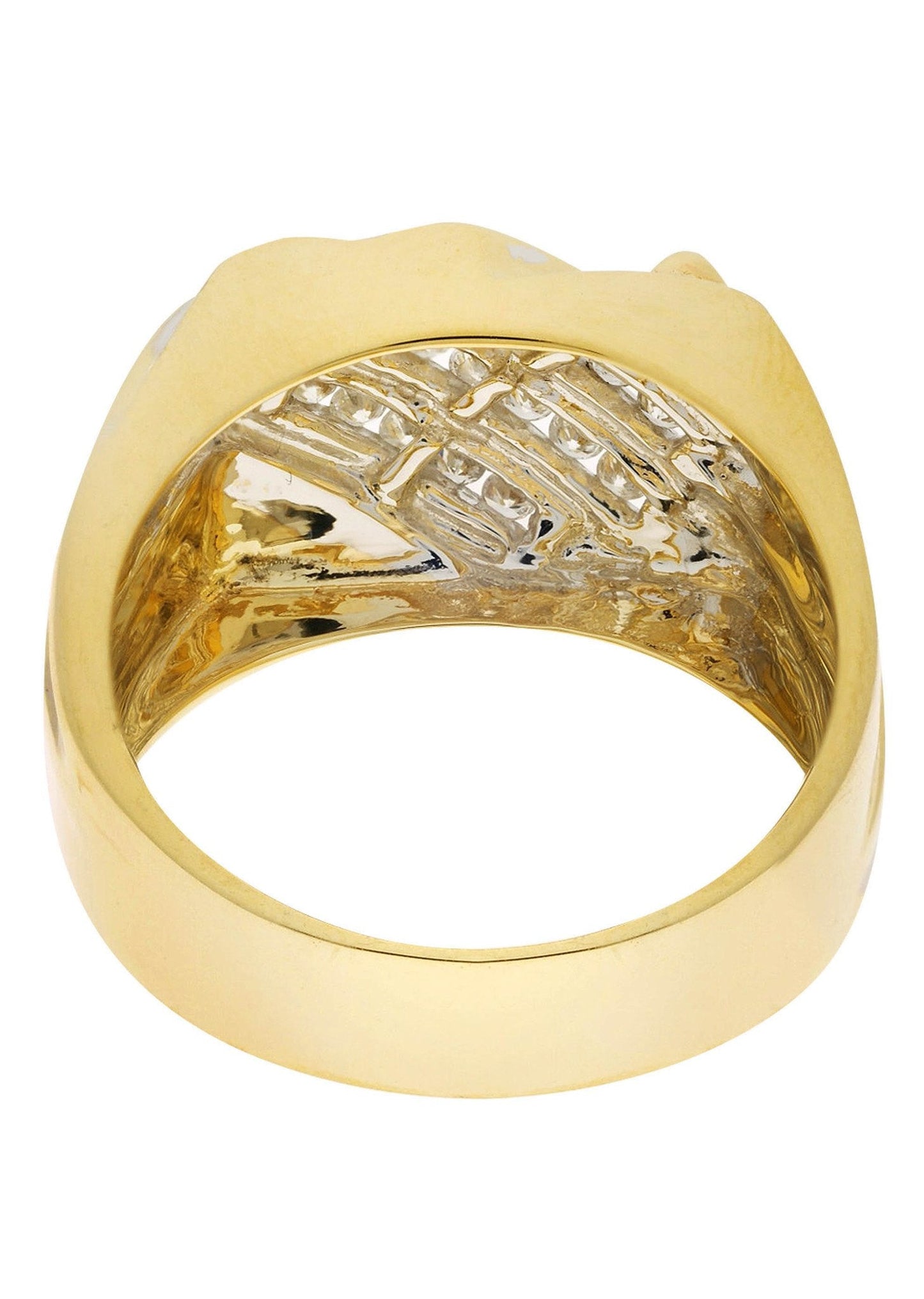 Mens Diamond Pinky Ring