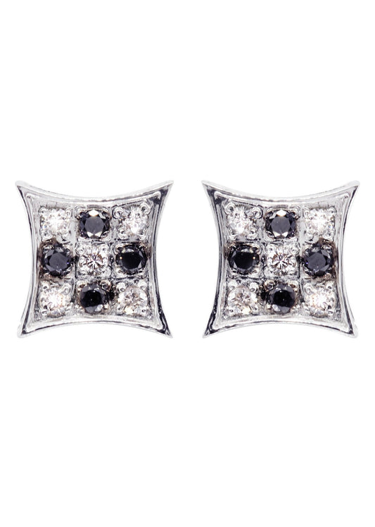 Diamond Earrings For Men | 0.2 Carats 14K White Gold