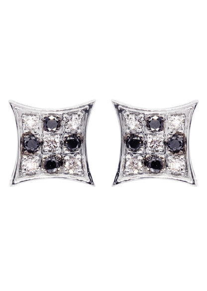 Diamond Earrings For Men | 0.2 Carats 14K White Gold