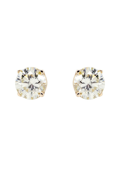 Round Diamond Stud Earrings | 0.5 Carats