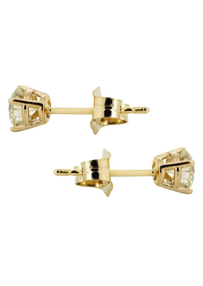 Round Diamond Stud Earrings | 0.5 Carats