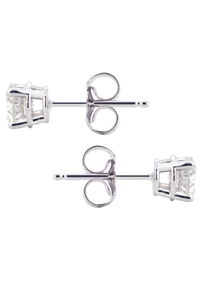 Round Diamond Stud Earrings | 0.35 Carats