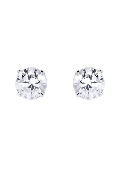 Round Diamond Stud Earrings | 0.3 Carats