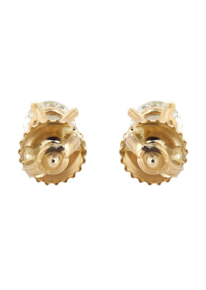 Round Diamond Stud Earrings | 1.15 Carats