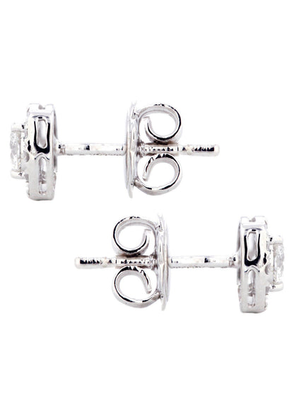 Round Diamond Stud Earrings | 0.49 Carats