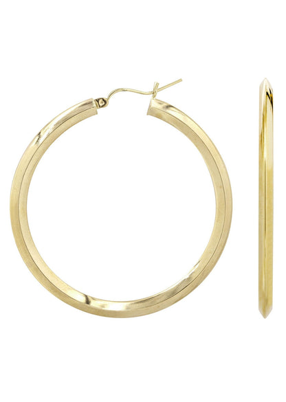 10K Gold Hoop Earrings