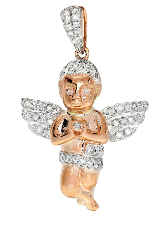 Diamond Angel Pendant | 5.85 Grams | 0.61 Carats