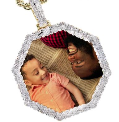 ADD PICTURE TO PENDANT - The Diamond Traphouse